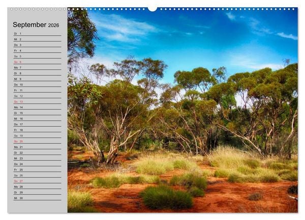 Produktbild: Australien. Impressionen (Wandkalender 2026 DIN A2 quer), CALVENDO Monatskalender