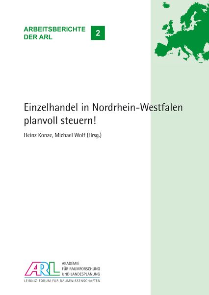 Produktbild: Einzelhandel in Nordrhein-Westfalen planvoll steuern!