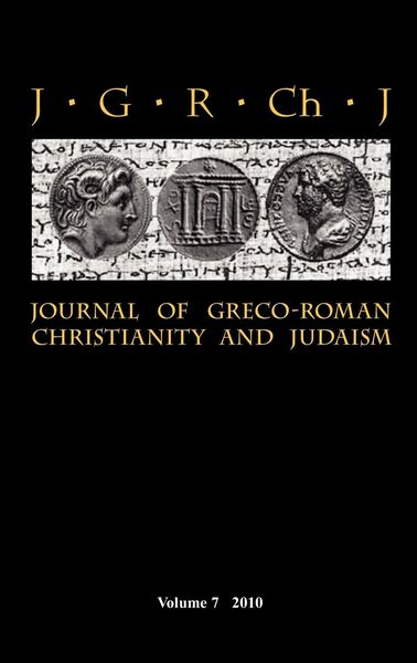 Produktbild: Journal of Greco-Roman Christianity and Judaism 7 (2010)