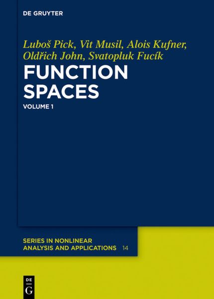 Produktbild: Function Spaces, 1