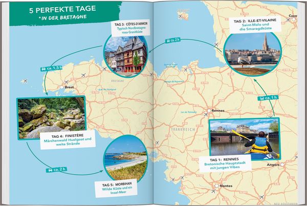 Produktbild: Marco Polo Outdoor Guide Reiseführer Bretagne