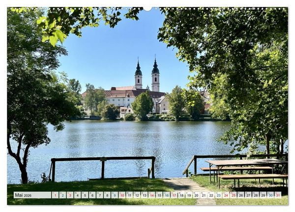 Produktbild: S&uuml;ddeutschland im Fokus (hochwertiger Premium Wandkalender 2026 DIN A2 quer), Kunstdruck in Hochglanz