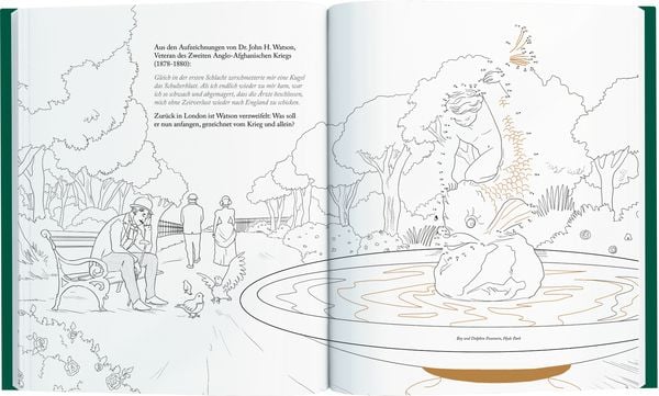 Produktbild: S.Holmes - Das gr. Punkt-zu-Punkt-Malbuch (Creative Time)