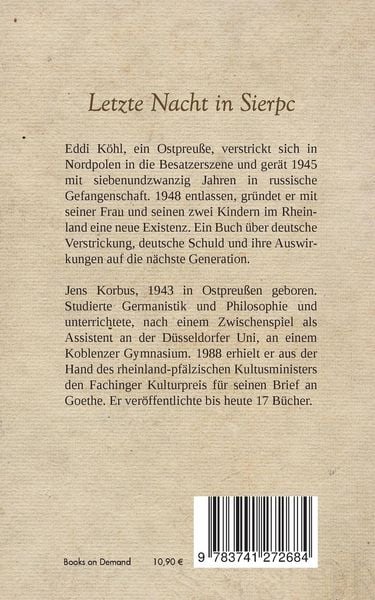 Produktbild: Letzte Nacht in Sierpc