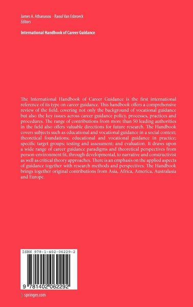 Produktbild: International Handbook of Career Guidance