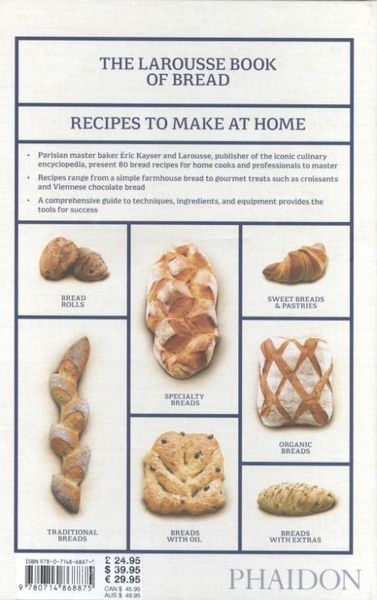 Produktbild: The Larousse Book of Bread