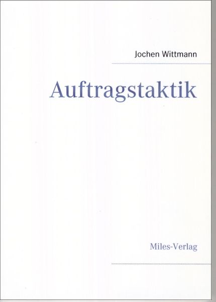 Produktbild: Auftragstaktik