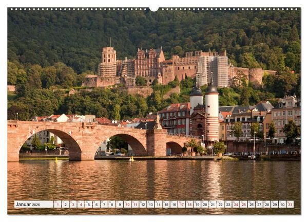 Produktbild: Deutschlands sch&ouml;nste Altst&auml;dte (Wandkalender 2026 DIN A2 quer), CALVENDO Monatskalender
