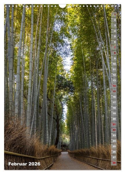 Produktbild: DER ZAUBER JAPANS Faszinierende Impressionen (Wandkalender 2026 DIN A3 hoch), CALVENDO Monatskalender