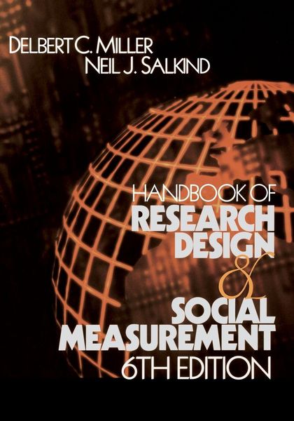 Produktbild: Handbook of Research Design and Social Measurement