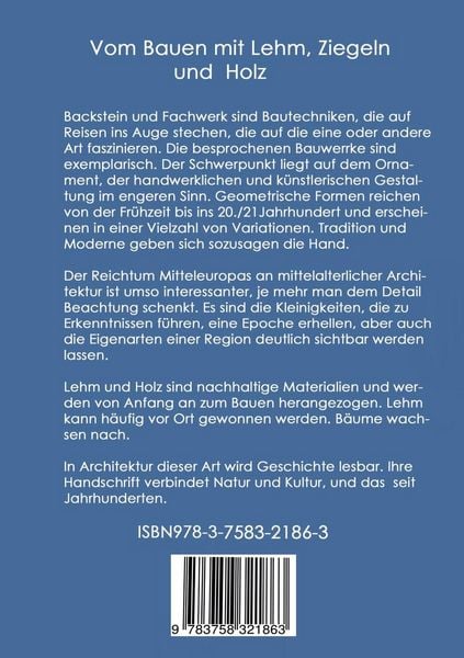 Produktbild: Vom Bauen mit Lehm, Ziegeln und Holz