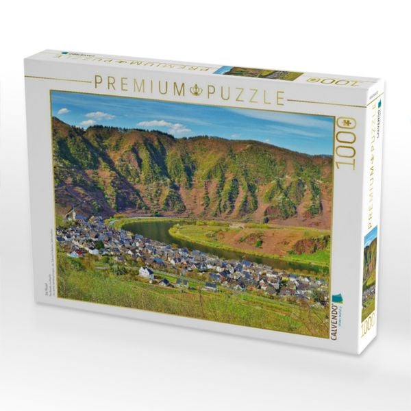 Produktbild: CALVENDO Puzzle Die Mosel | 1000 Teile Lege-Gr&ouml;&szlig;e 64x48cm Foto-Puzzle f&uuml;r gl&uuml;ckliche Stunden