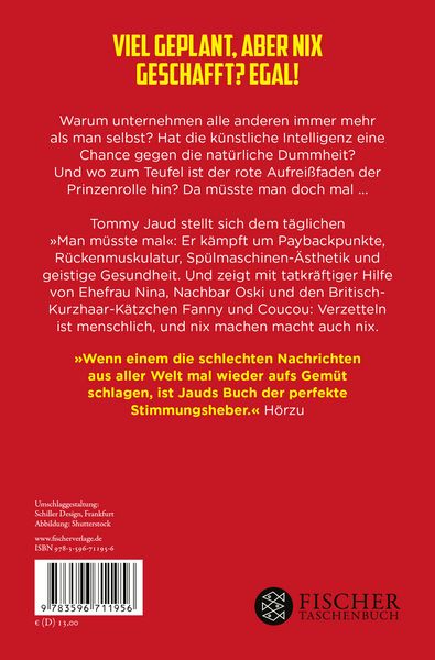 Produktbild: Man müsste mal – Nix gemacht und trotzdem happy