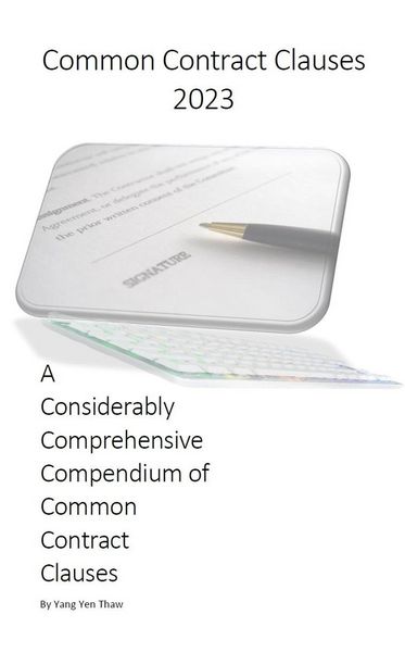 Produktbild: Common Contract Clauses 2023