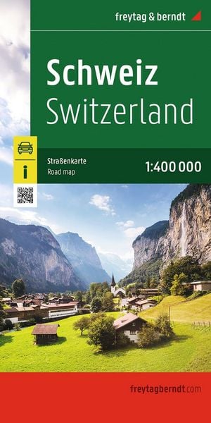 Produktbild: Freytag & berndt Stra&szlig;enkarte Schweiz 1:400.000