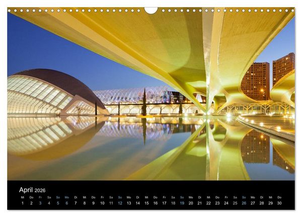 Produktbild: Metropolen zur blauen Stunde 2026 (Wandkalender 2026 DIN A3 quer), CALVENDO Monatskalender