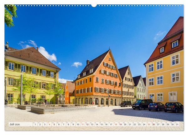 Produktbild: Ellwangen Impressionen (hochwertiger Premium Wandkalender 2026 DIN A2 quer), Kunstdruck in Hochglanz