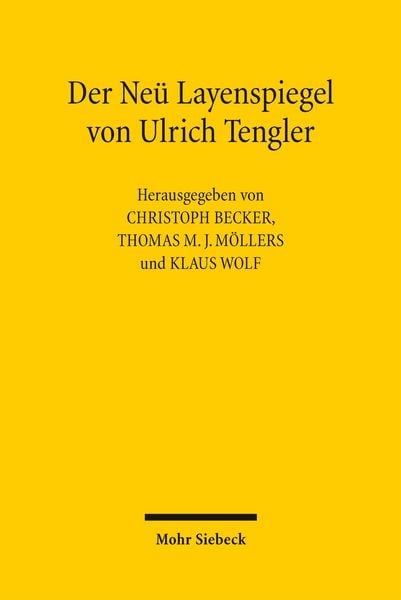 Produktbild: Der Ne&uuml; Layenspiegel von Ulrich Tengler