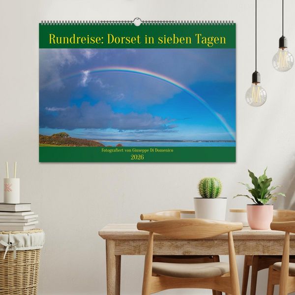 Produktbild: Rundreise: Dorset in sieben Tagen (Wandkalender 2026 DIN A2 quer), CALVENDO Monatskalender
