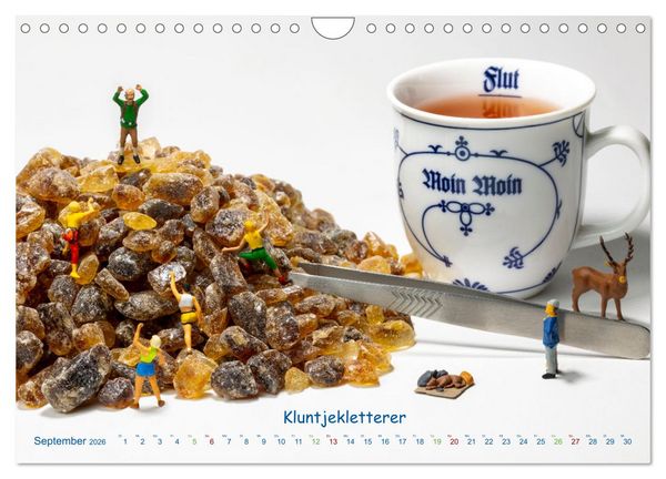 Produktbild: B&uuml;stenhalter ... und andere Mini-Welten (Wandkalender 2026 DIN A4 quer), CALVENDO Monatskalender