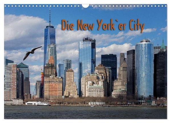Produktbild: Die New Yorker City (Wandkalender 2026 DIN A3 quer), CALVENDO Monatskalender