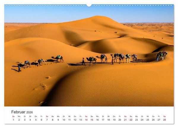 Produktbild: Marokko - Eine wunderbare Reise nach Nordafrika. (hochwertiger Premium Wandkalender 2026 DIN A2 quer), Kunstdruck in Hochglanz