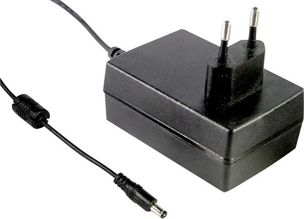 Mean Well GST25E12-P1J Steckernetzteil, Festspannung 12 V/DC 2080mA 25W