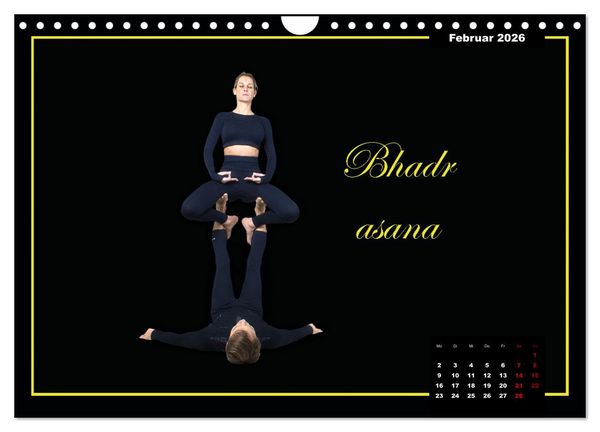 Produktbild: Yoga - Asana (Wandkalender 2026 DIN A4 quer), CALVENDO Monatskalender