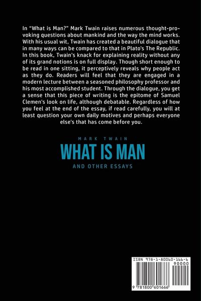 Produktbild: What Is Man? And Other Essays