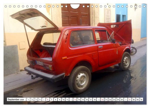 Produktbild: LADA NIVA - Russlands Dauer-L&auml;ufer (Wandkalender 2026 DIN A4 quer), CALVENDO Monatskalender