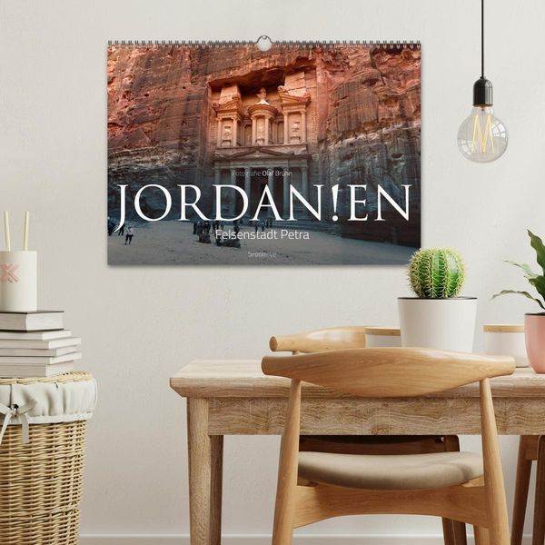 Produktbild: Jordanien &ndash; Felsenstadt Petra (Wandkalender 2026 DIN A3 quer), CALVENDO Monatskalender