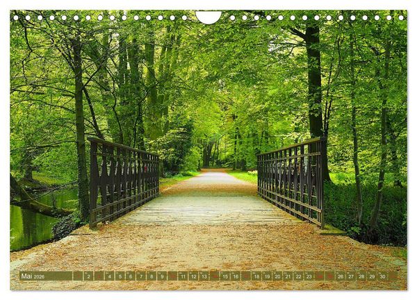 Produktbild: Impressionen - G&uuml;tersloh entlang der Dalke (Wandkalender 2026 DIN A4 quer), CALVENDO Monatskalender