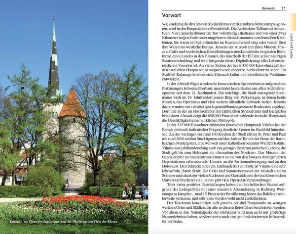 TRESCHER Reiseführer Riga, Tallinn, Vilnius