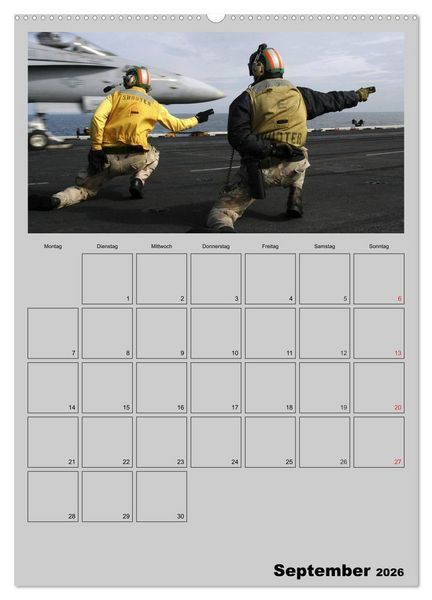 Produktbild: Milit&auml;r. U.S. Kampfflugzeuge (hochwertiger Premium Wandkalender 2026 DIN A2 hoch), Kunstdruck in Hochglanz