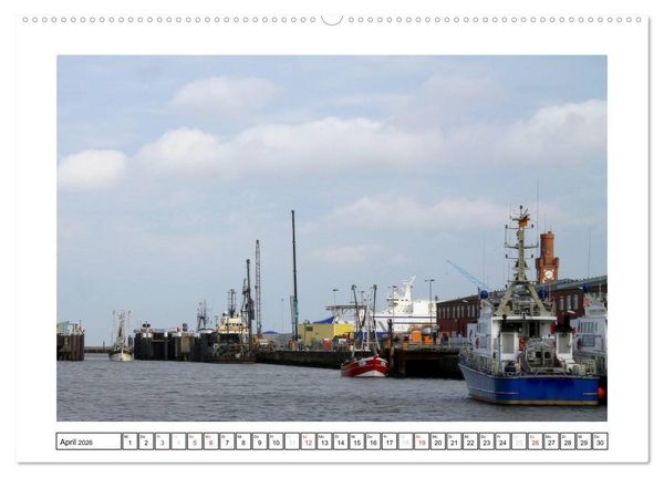 Produktbild: Nordseefeeling - Cuxhaven (hochwertiger Premium Wandkalender 2026 DIN A2 quer), Kunstdruck in Hochglanz