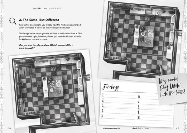 Produktbild: Cluedo Book of Puzzles