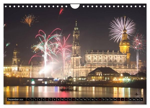 Produktbild: Dresden Die Perle an der Elbe (Wandkalender 2026 DIN A4 quer), CALVENDO Monatskalender