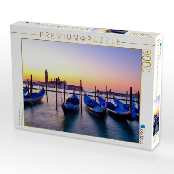 Produktbild: CALVENDO Puzzle Blick auf San Giorgio Maggiore | 2000 Teile Lege-Gr&ouml;&szlig;e 90x67cm Foto-Puzzle f&uuml;r gl&uuml;ckliche Stunden