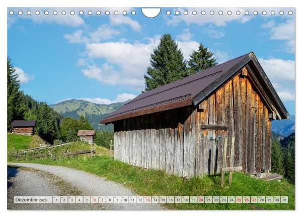 Produktbild: Urlaub im Tannheimer Tal (Wandkalender 2026 DIN A4 quer), CALVENDO Monatskalender