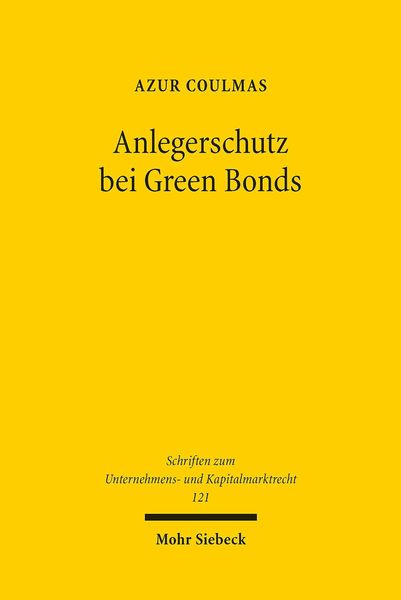 Produktbild: Anlegerschutz bei Green Bonds