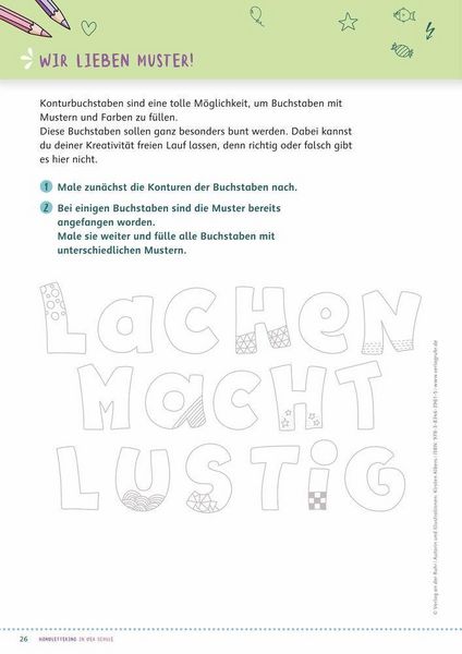 Produktbild: Handlettering in der Schule