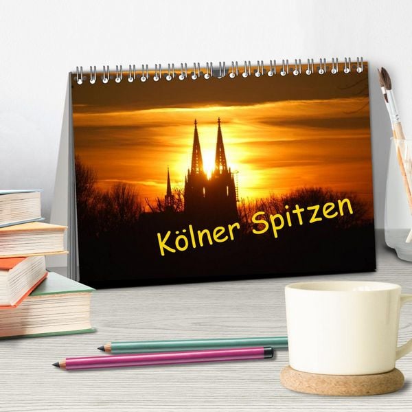 Produktbild: K&ouml;lner Spitzen (Tischkalender 2026 DIN A5 quer), CALVENDO Monatskalender