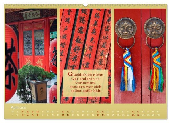 Produktbild: MEDITATION Momente f&uuml;r mich (hochwertiger Premium Wandkalender 2026 DIN A2 quer), Kunstdruck in Hochglanz