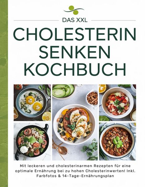 Produktbild: Das XXL Cholesterin senken Kochbuch