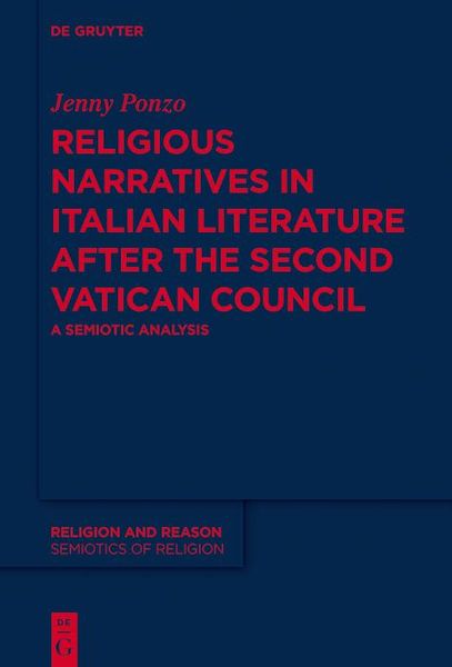 Produktbild: Religious Narratives in Italian Literature after the Second Vatican Council