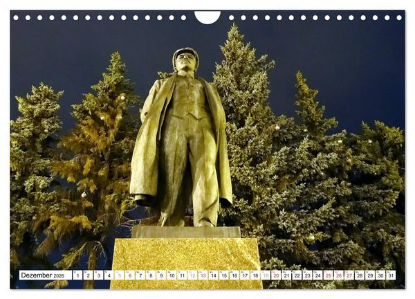 Produktbild: LENIN LEBT - Bilder einer Ikone (Wandkalender 2026 DIN A4 quer), CALVENDO Monatskalender