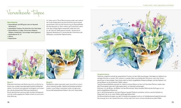 Produktbild: Floral Sketching