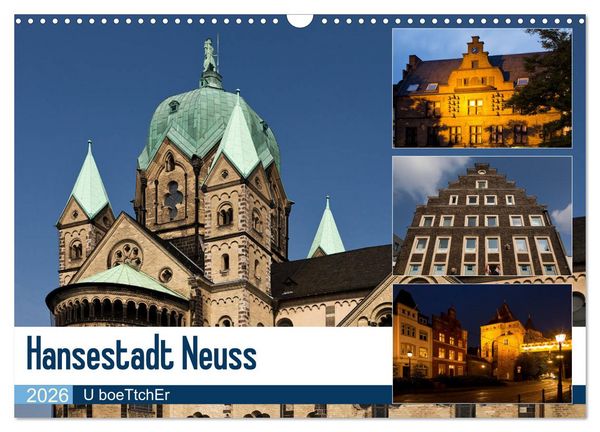 Produktbild: Hansestadt Neuss (Wandkalender 2026 DIN A3 quer), CALVENDO Monatskalender