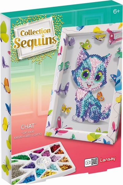 Produktbild: Lansay - Paillettenkunst Katze
