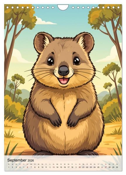Produktbild: Skurrile Sch&ouml;nheiten &ndash; Tiere, die man kaum kennt (Wandkalender 2026 DIN A4 hoch), CALVENDO Monatskalender